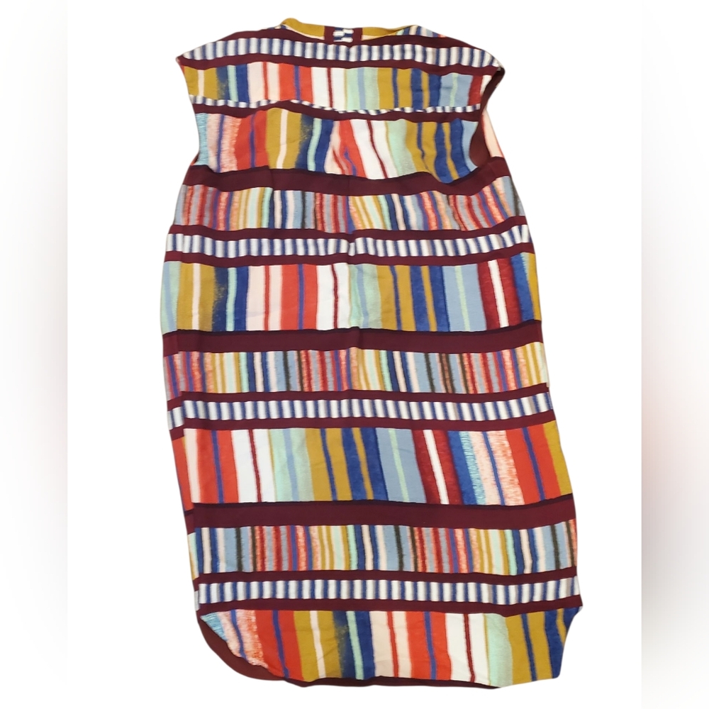 Maeve Anthropolgie Au Revoir Multicolor Library Print Dress Size 4 - Picture 8 of 14